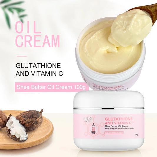 Ailke Glutathione Vitamin Shea Butter Cream, Brightening