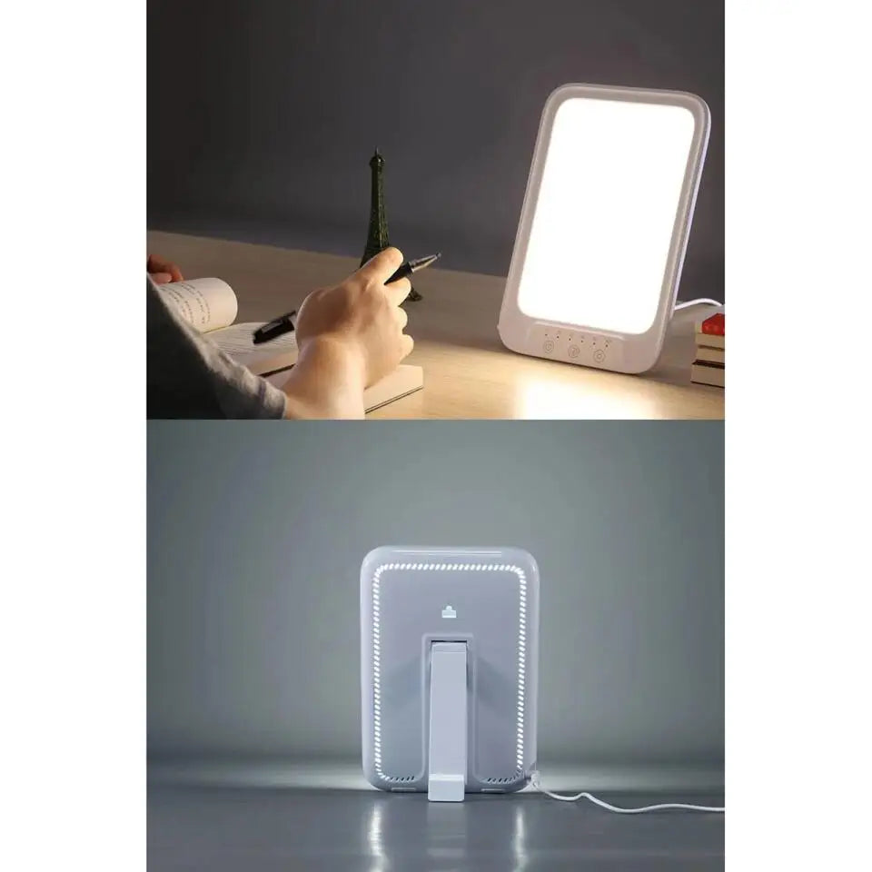 32000 Lux Cool Warm Light LED Daylight Lamp Therapy